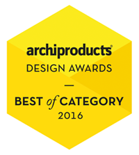 Auszeichnung Archiproducts Design Awards Best of Category