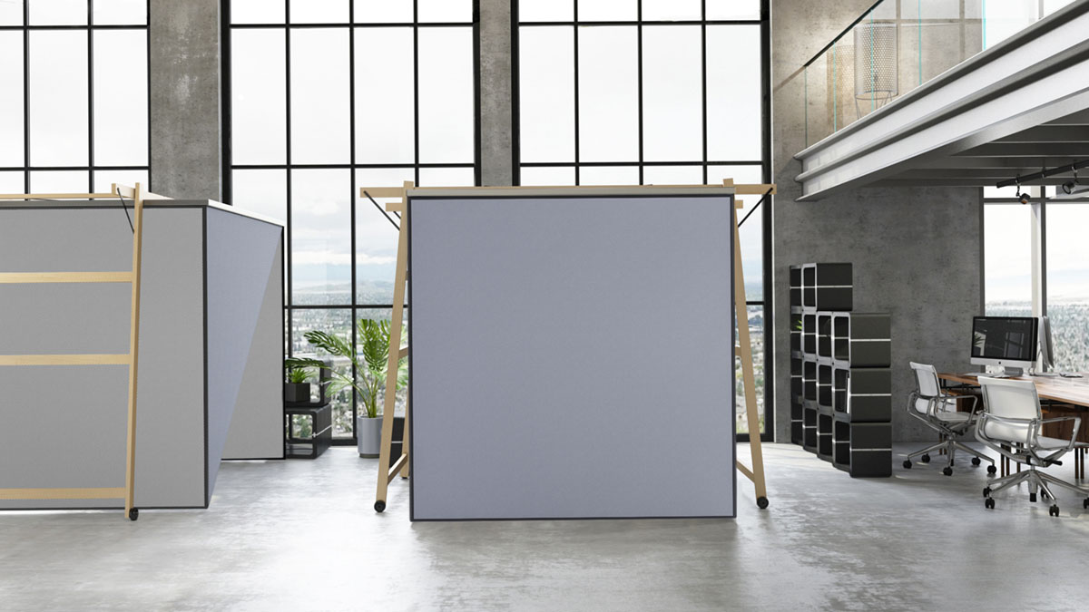 SKYROOM OFFICE vollständig geschlossen als Besprechungs-Pod