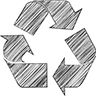 100% recyclable furniture